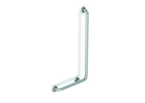 90º-os fényes inox fali kapaszkodó bal oldali hivatkozással GW11 15 04 02 a márkától GENWEC