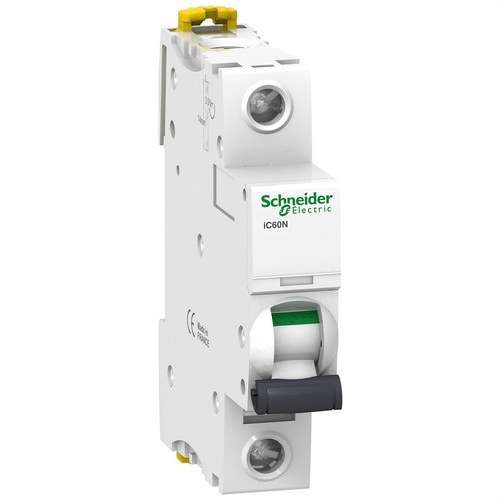 Acti9 iC60N mágneses-mechanikus kismegszakító 1P 6A hivatkozással A9F79106 a márkától SCHNEIDER ELECTRIC