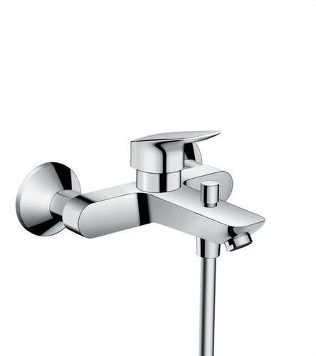 Logis egykaros zuhany- és kádcsaptelep króm hivatkozással 71400000 a márkától HANSGROHE
