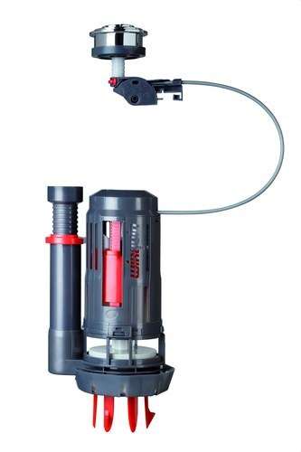 Quick Fit 3/6 literes öblítőszelep mechanizmus hivatkozással 10720855 a márkától WIRQUIN