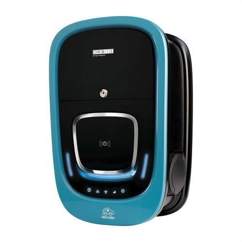 Orbis VIARIS UNI 22kW + 22kW háromfázisú dupla elektromos autótöltő WiFi-vel, 2 db 5 méteres Type 2 töltőkábellel hivatkozással OB94P722KA2 a márkától ORBIS
