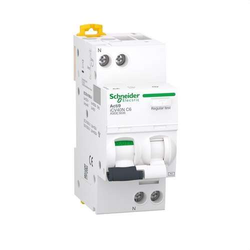 ICV40N FI-relé 1P+N C 6A 30mA AC osztály hivatkozással A9DE3606 a márkától SCHNEIDER ELECTRIC