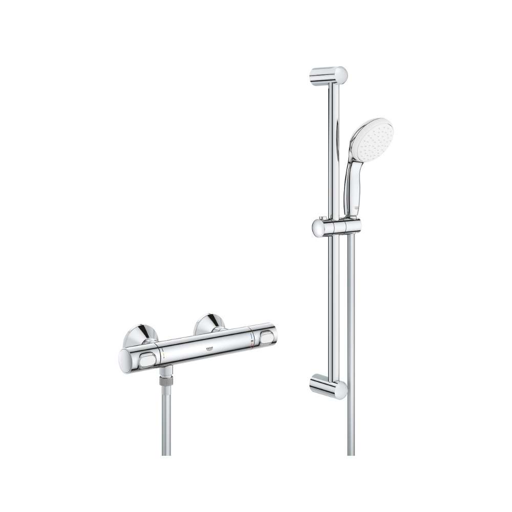 Grohe Grohtherm 500 termosztatikus zuhanyszett 1/2", króm hivatkozással 34796001 a márkától GROHE