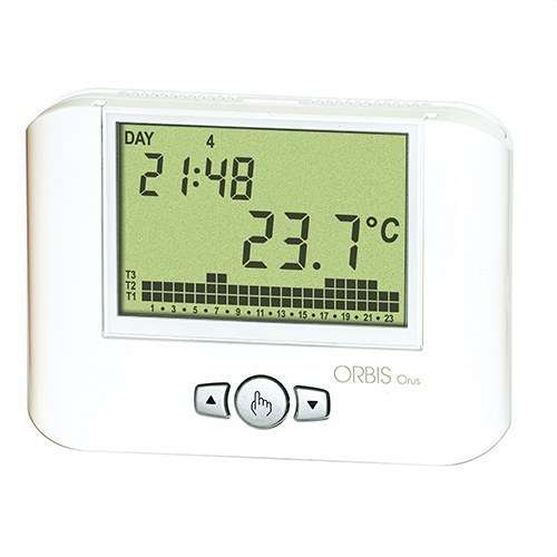 Orbis ORUS digitális programozható termosztát hivatkozással OB324500 a márkától ORBIS