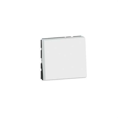 Legrand Mosaic EasyLed kapcsoló, 2 modul, 1 áramkör, 10AX 250V, fehér hivatkozással 077010L a márkától LEGRAND