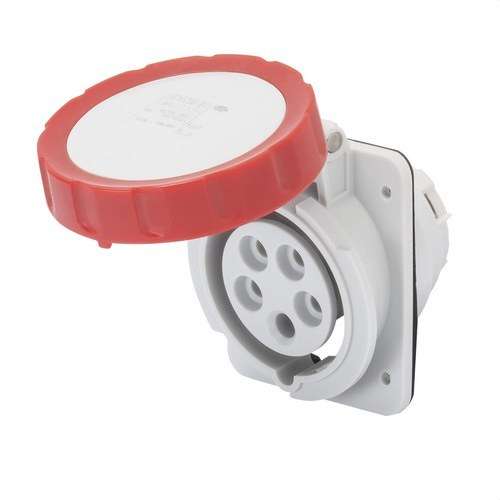 Fix beépíthető aljzat 10° IP67 3P+N+F 32A 400V 6H hivatkozással GW62243H a márkától GEWISS