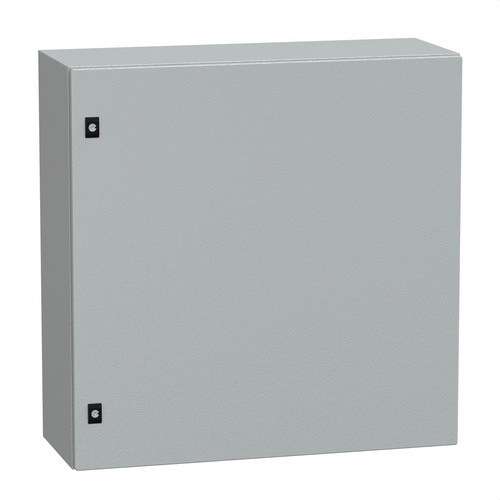 Fali acél szekrény tömör ajtóval, szerelőlap nélkül 800x800x300 PanelSeT CRN hivatkozással NSYCRN88300 a márkától SCHNEIDER ELECTRIC