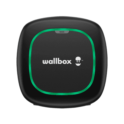 22 kW-os elektromos autó töltő Wallbox Pulsar Max 5 méteres kábellel, 2-es típus, fejlett védelemmel hivatkozással PLP4-0-2-4-9-002 a márkától WALLBOX