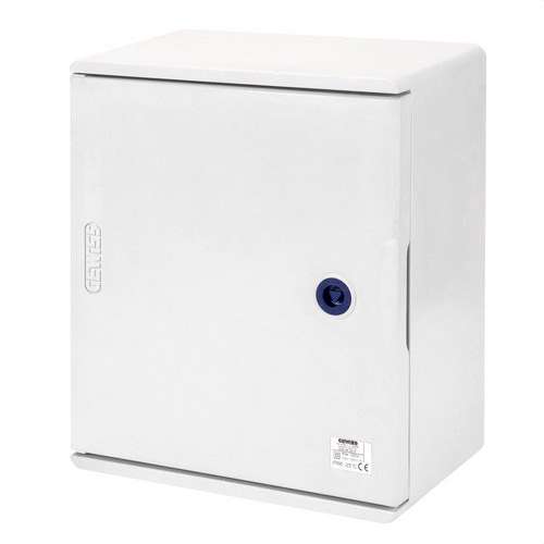 Erősített szürke vízálló doboz 46QP 250x300x160mm hivatkozással GW46001F a márkától GEWISS