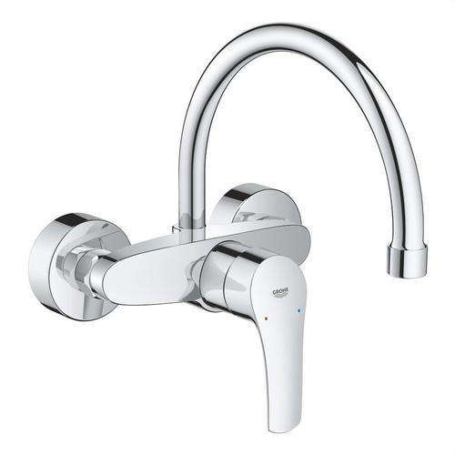 Eurosmart egykaros fali konyhai csaptelep króm hivatkozással 32482003 a márkától GROHE