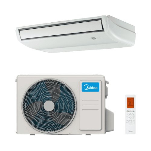 Midea 12,5 kW 42000 BTU padló/mennyezeti légkondicionáló hivatkozással MUE-125(42)N8Q-1 a márkától MIDEA