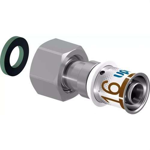 Uponor S-Press PLUS csatlakozó mozgatható anyával 16-G1/2"SN hivatkozással 1070602 a márkától UPONOR