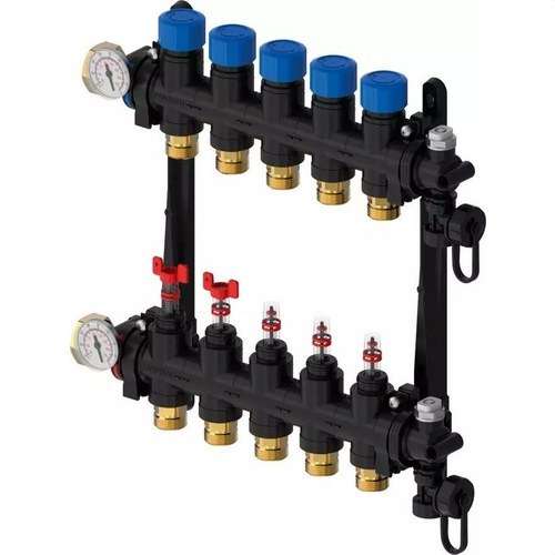 UPONOR VARIO M OSZTÓ ÁRAMLÁSMÉRŐVEL FM 4XG3/4"EURO hivatkozással 1085946 a márkától UPONOR