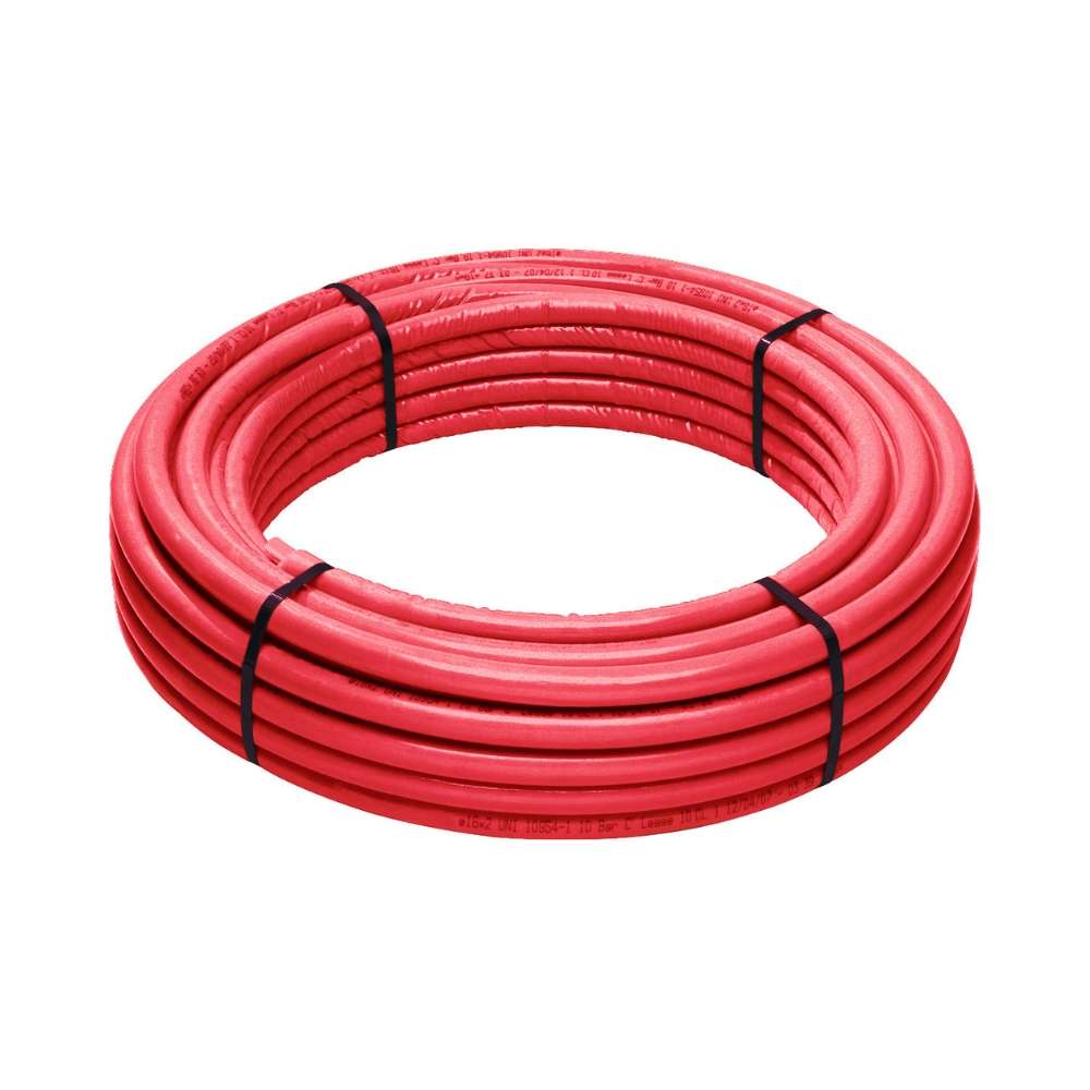Előszigetelt, többrétegű cső 32x3,00 10 mm piros - 25 méteres tekercs hivatkozással 110.32125 a márkától MULTICAPAS