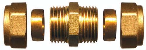 Egyenes sárgaréz belső menetes csatlakozó 1"x28mm hivatkozással TAP002B5 a márkától ATUSA