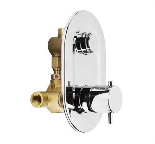 Beépített termosztátos zuhanycsaptelep 1/2" hivatkozással 1180 04 a márkától GENEBRE