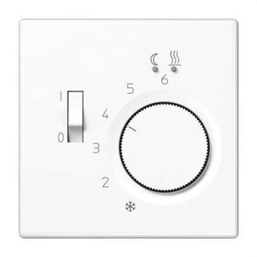 Padlófűtés termosztát LS990 10A fényes fehér hivatkozással FTRLS231WW a márkától JUNG