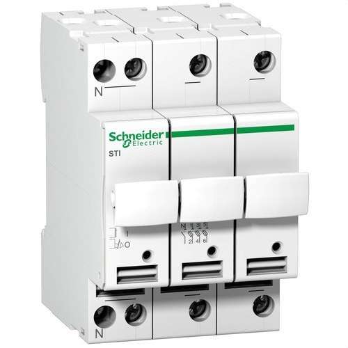 STI 3P+N 400V biztosítéktartó szakaszoló hivatkozással A9N15657 a márkától SCHNEIDER ELECTRIC