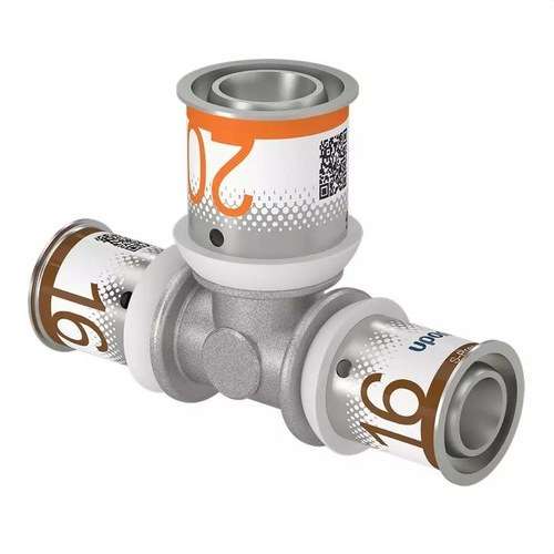 Uponor S-Press PLUS szűkített T-idom 25x16x20 hivatkozással 1070573 a márkától UPONOR