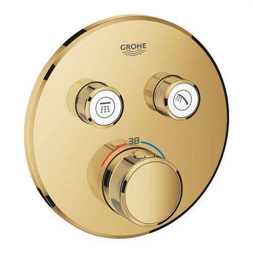 Beépített termosztát 2 vezérlővel Grohtherm SmartControl - Cool sunrise hivatkozással 29119GL0 a márkától GROHE