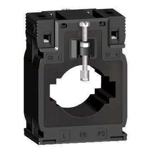 DIN-sínes, trópusi kivitelű áramváltó 600/5, 5 kábel, 40 mm átmérőjű, 12x50/20x40 sínekhez hivatkozással METSECT5MD060 a márkától SCHNEIDER ELECTRIC