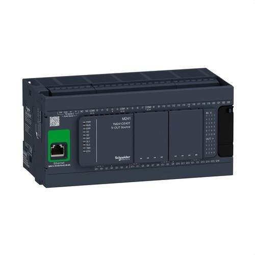 M241 40 ES PNP tranzisztoros vezérlő Ethernet hivatkozással TM241CE40T a márkától SCHNEIDER ELECTRIC