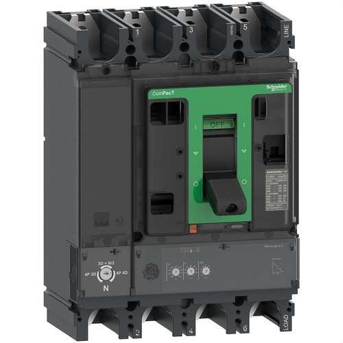 ComPacT NSX400N 50kA AC 4P4R 400A Micrologic 2.3 automata megszakító hivatkozással C40N42D400 a márkától SCHNEIDER ELECTRIC