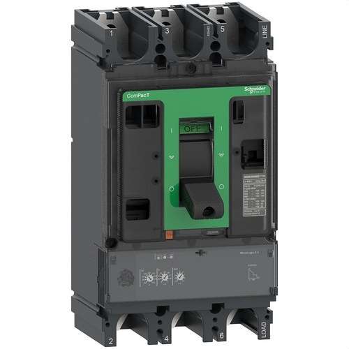 ComPacT NSX630N 50kA AC 3P3R 630A Micrologic 2.3 automata megszakító hivatkozással C63N32D630 a márkától SCHNEIDER ELECTRIC