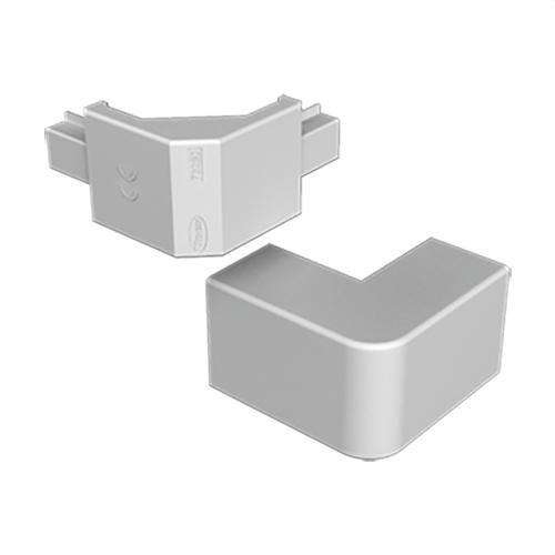 Szürke külső sarokelem 40x40mm U24X hivatkozással 73270-04 a márkától UNEX