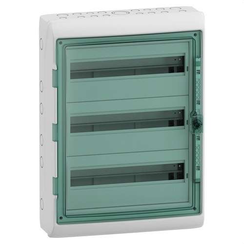 Vízálló elosztódoboz, 3 sor, 54 modul, 610x448x160 mm hivatkozással 13986 a márkától SCHNEIDER ELECTRIC