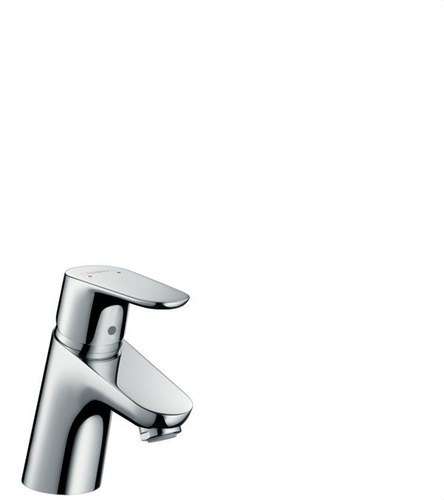 Focus 70 egykaros mosdócsaptelep leeresztő nélkül, Push-Open, króm hivatkozással 31733000 a márkától HANSGROHE