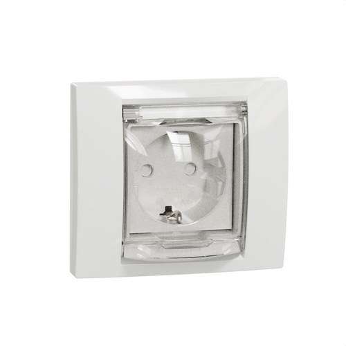 Schuko aljzat IP44 New Unica Polar hivatkozással NU003718 a márkától SCHNEIDER ELECTRIC