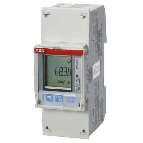 Digitális energiaszámláló B21 112-100 Acél RS485 hivatkozással 2CMA100150R1000 a márkától ABB