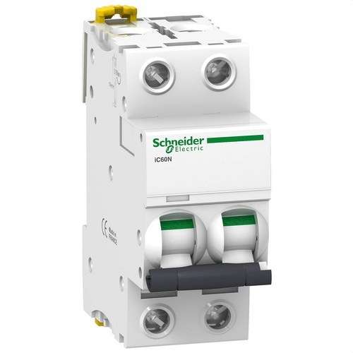 IC60N mágneses-mechanikus kismegszakító, 2 pólusú, 3A, C karakterisztika hivatkozással A9F74203 a márkától SCHNEIDER ELECTRIC