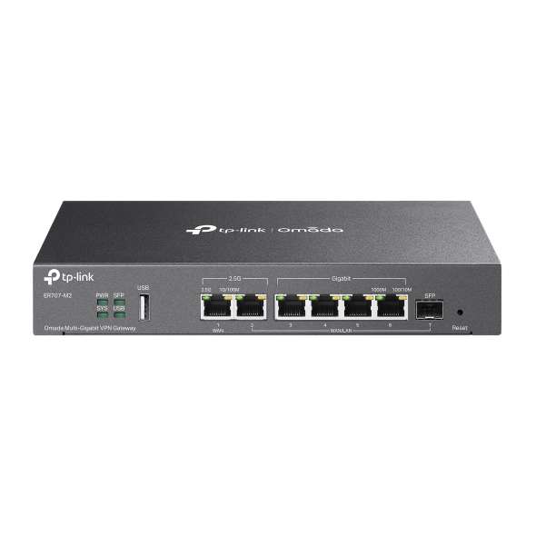 Omada Multi-Gigabit VPN router hivatkozással ER707-M2 a márkától TP-LINK
