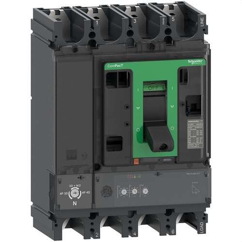 ComPacT NSX630N 50kA AC 4P4R 630A Micrologic 2.3 automata megszakító hivatkozással C63N42D630 a márkától SCHNEIDER ELECTRIC