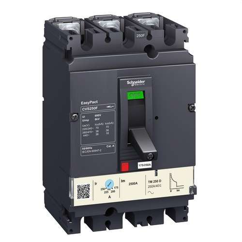 Easypact CVS250F TM250D 3P/3R automata megszakító hivatkozással LV525333 a márkától SCHNEIDER ELECTRIC