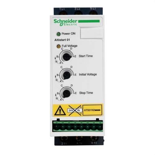 Lágyindító aszinkron motorokhoz ATS01 6A 1,5-3 kW Alistart 01 hivatkozással ATS01N206QN a márkától SCHNEIDER ELECTRIC
