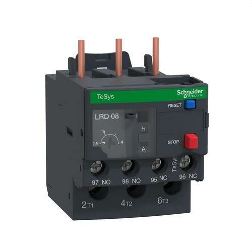 Termikus relé 2,5-4A hivatkozással LRD08 a márkától SCHNEIDER ELECTRIC