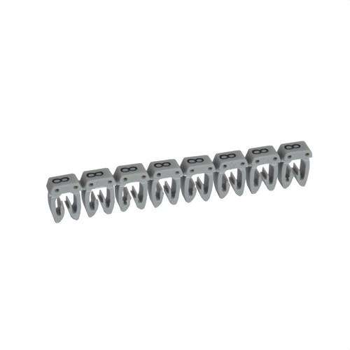 Kábeljelölő címke CAB 3 - Szám 8, akár 2,5mm2-ig hivatkozással 038228 a márkától LEGRAND
