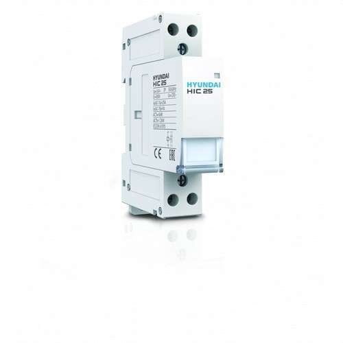 Moduláris kontaktor 25A 4NO+0NC 230V AC hivatkozással HIC25-40NSX230 a márkától HYUNDAI