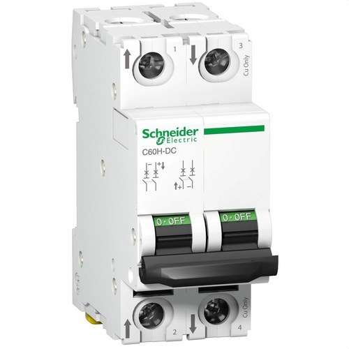C60H mágneses-mechanikus kismegszakító 500V 2P 10A C karakterisztika hivatkozással A9N61528 a márkától SCHNEIDER ELECTRIC