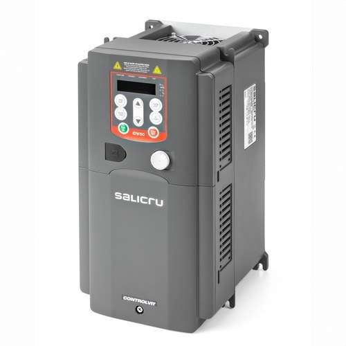 11 kW-os háromfázisú frekvenciaváltó 3x400V CV50-110-4F hivatkozással 6B1CA000007 a márkától SALICRU