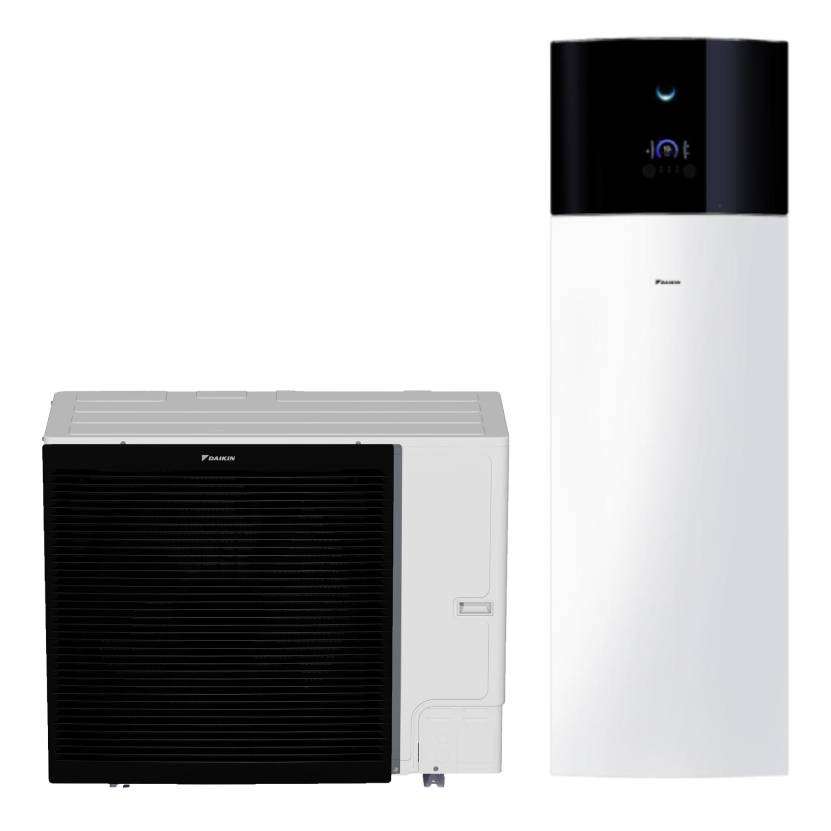 Daikin Altherma 3 Bibloc 16 kW 230 literes levegő-víz hőszivattyú szett hivatkozással EBVX16S23D6VERLA16DV37 a márkától DAIKIN