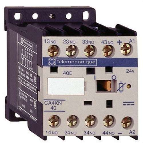 Segédérintkező minikontaktor 3 NO+1 NC 24V DC B/-C hivatkozással CA4KN31BW3 a márkától SCHNEIDER ELECTRIC
