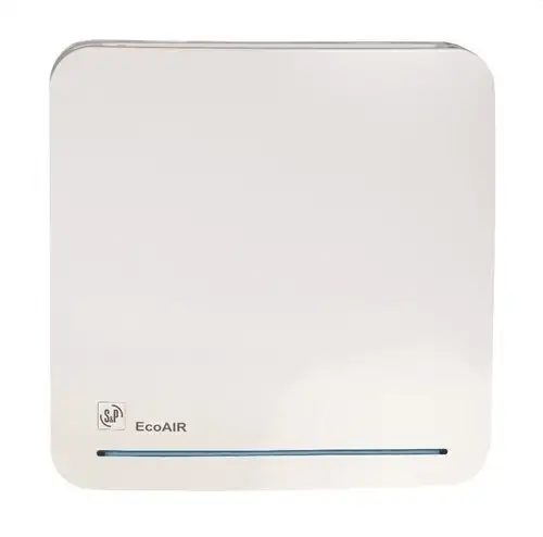 ECOAIR DLC fürdőszobai elszívó (90-260V 50/60HZ) RE hivatkozással 5210626000 a márkától SOLER & PALAU