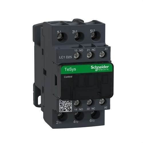25A-os kontaktor, 1 NO/1 NC, 230V, 50-60Hz hivatkozással LC1D25P7 a márkától SCHNEIDER ELECTRIC