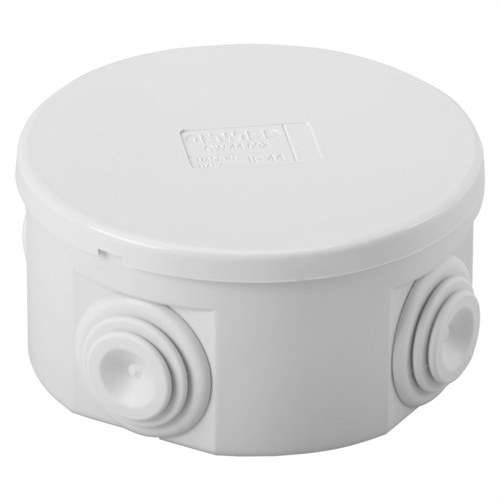 Elágazódoboz alacsony nyomású fedéllel, 80x40 mm átmérő hivatkozással GW44002 a márkától GEWISS