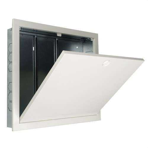 Galvanizált acél szekrény kollektorokhoz 690x510x90 mm hivatkozással 1007090 a márkától ORKLI