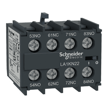 TeSys Kiliar TeSys K Segédérintkező Blokk 2 NO + 2 NC hivatkozással LA1KN22 a márkától SCHNEIDER ELECTRIC